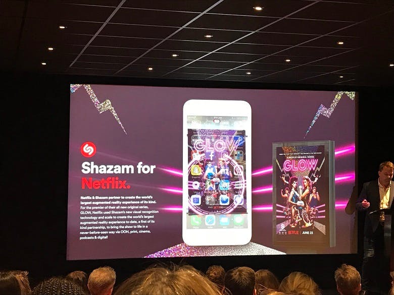 hugo marshall discussing shazam's ar tech