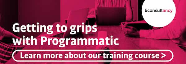 learn about econsultancy's programmatic training