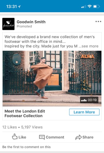 linkedin ad
