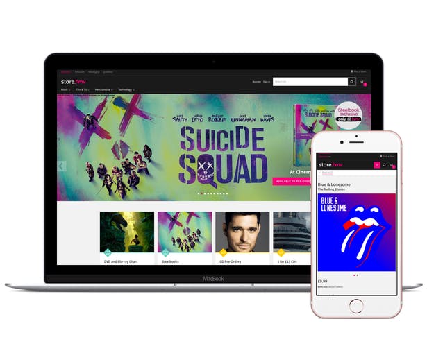 hmv online store suicide squad laptop mobile
