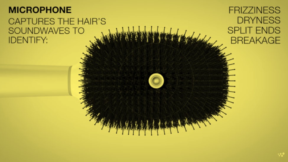 L'oreal's connected hairbrush