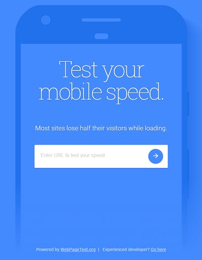 google test speed