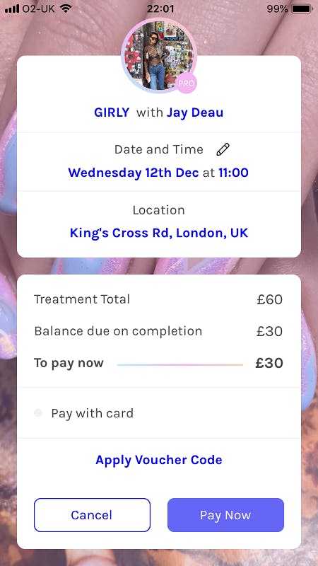 beautystack booking