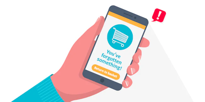 abandoned cart notification