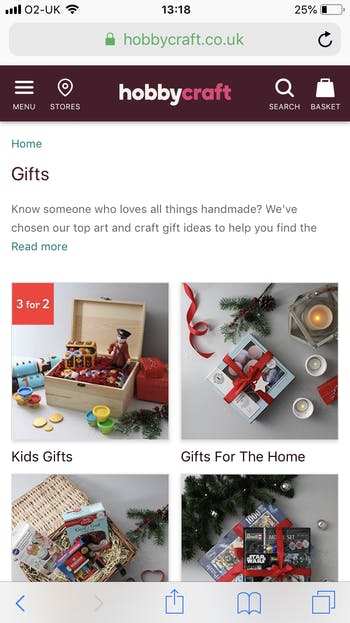 Hobbycraft PWA