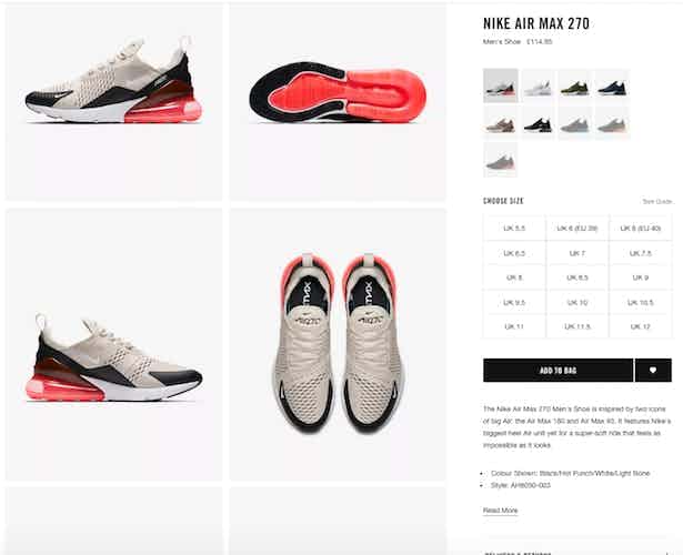 nike-product-page