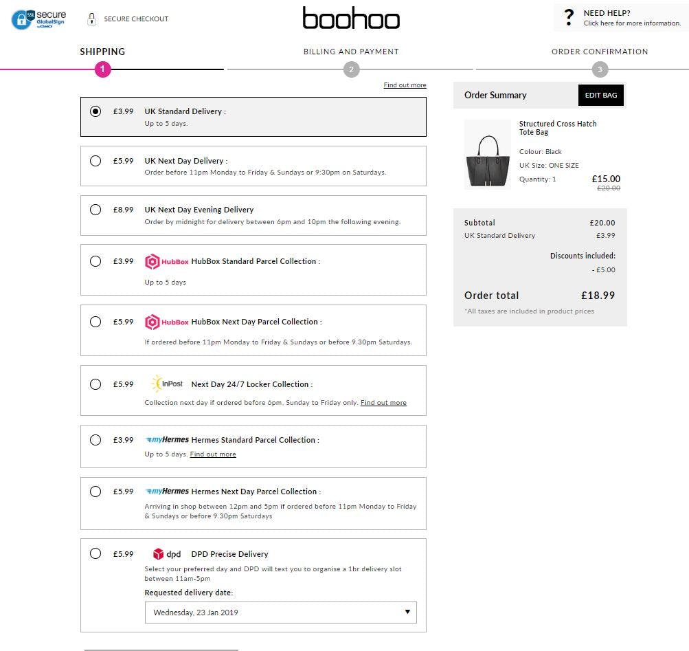 Boohoo 12 clever ecommerce features and strategies that drive sales