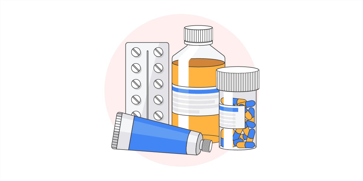pharma pill bottles