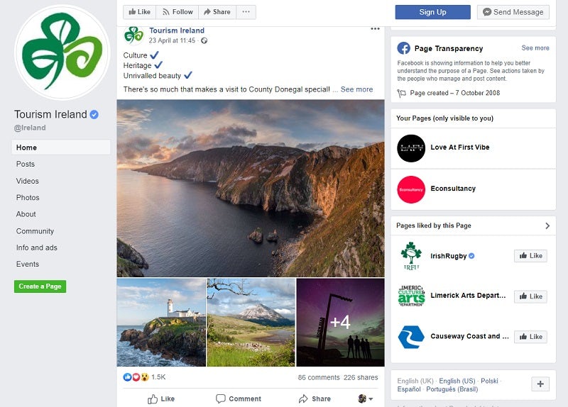 25 brilliant examples of Facebook brand pages