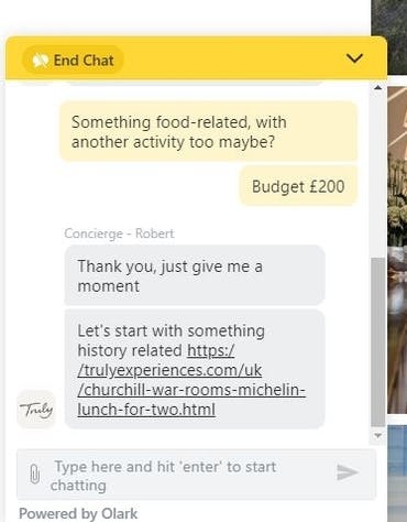 truly concierge chat 2 