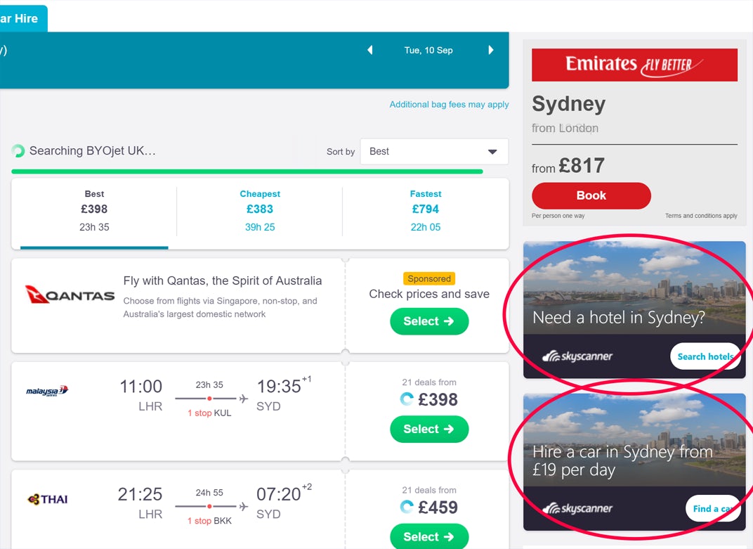 15 excellent examples of content design & UX on travel websites
