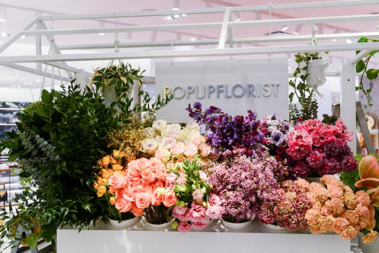 Neiman Marcus: Hudson Yards pop-up florist
