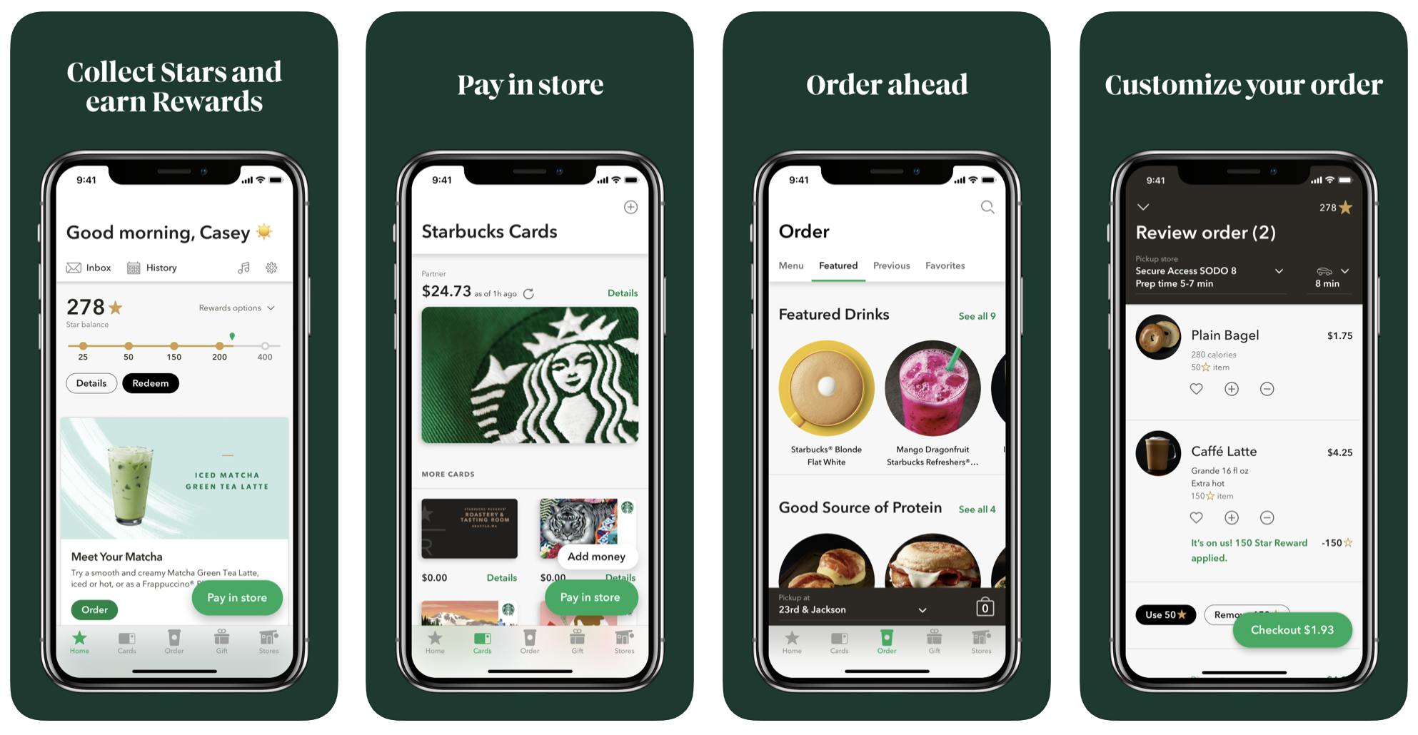 starbucks app