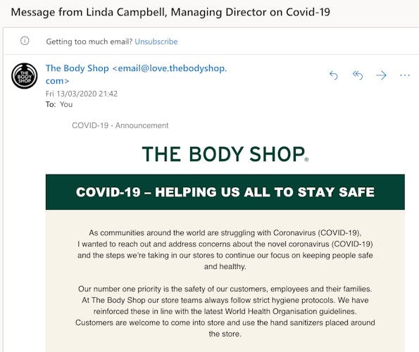 body shop email