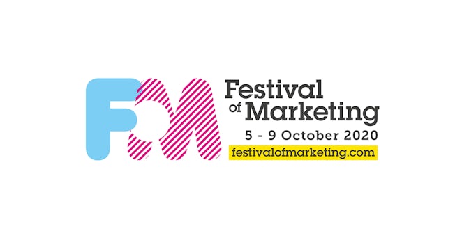festival of marketing logo
