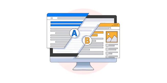 An illustration showing A/B testing, which provides evidence of what approaches are delivering