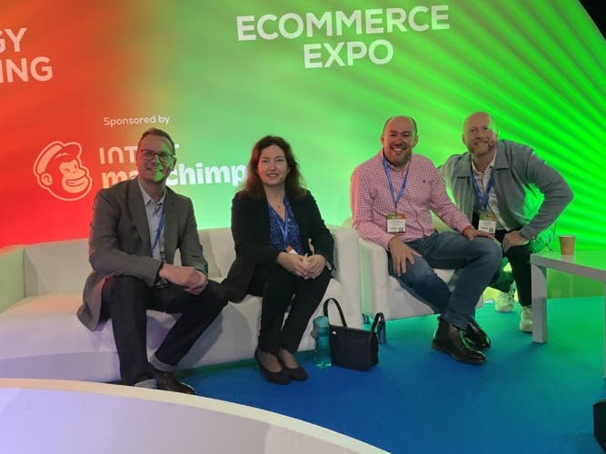 Left to right: Mark Walker, Unilever; Tilda Molho, Sky; Ollie Shayer, Boots; Paul Davies, Econsultancy.