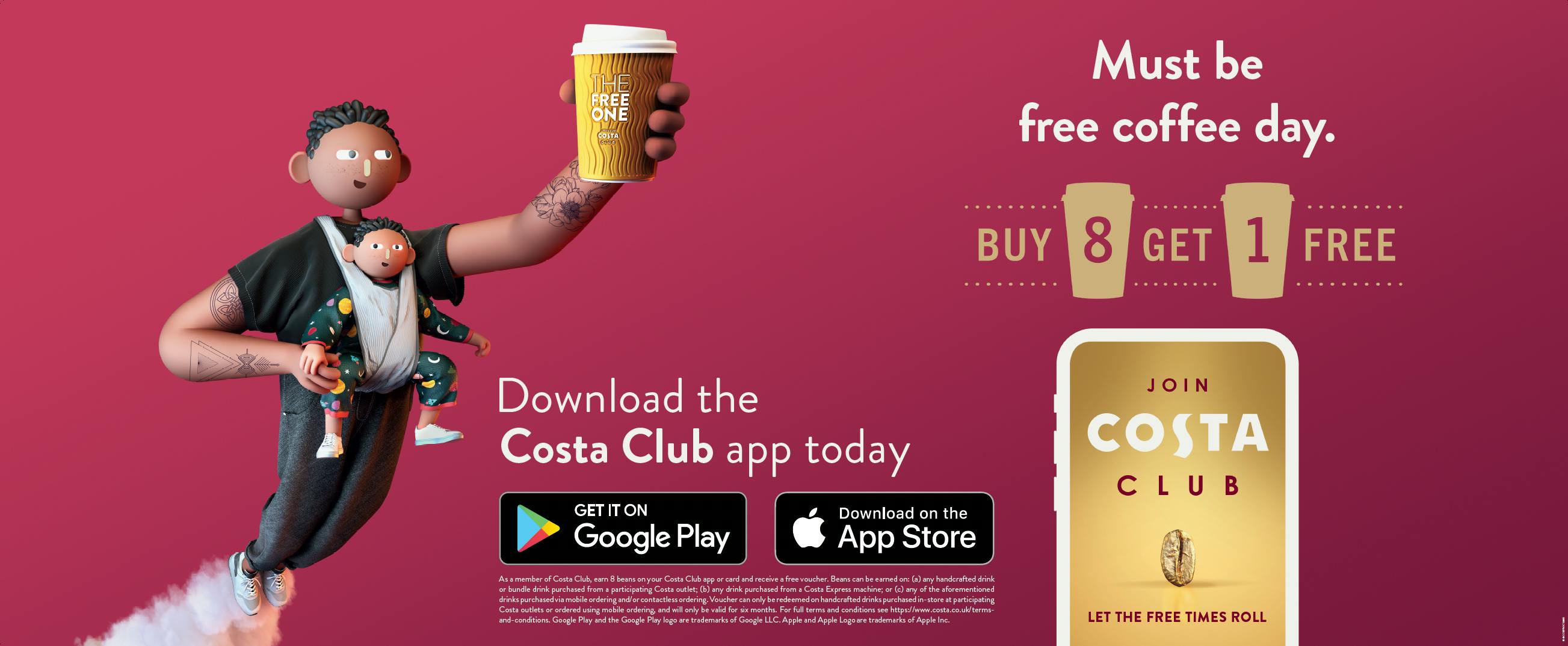 Costa Coffee increases sales with digital-first loyalty programme