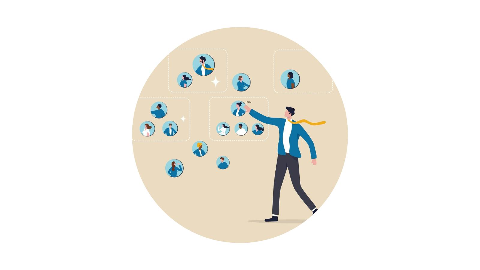 illustration of reorg, shutterstock 2419511603